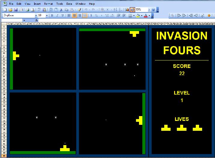 invasion fours