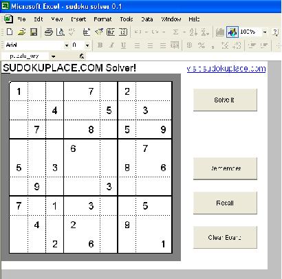 sudoku solver